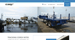 Desktop Screenshot of corex-international.com